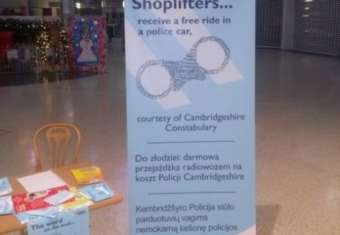 Požiūrį į lietuvius Anglijoje atskleidžia policijos plakatas