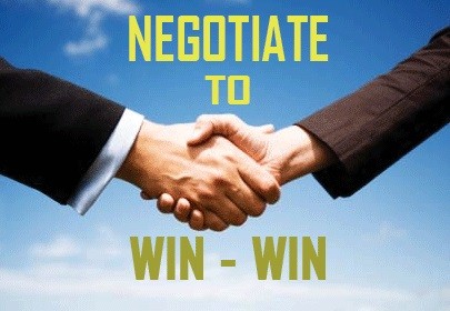 Visada prisimink – derybose turi laimėti abi pusės