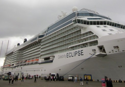 Angliškas laivas-milžinas pasiekė Lietuvą [foto]