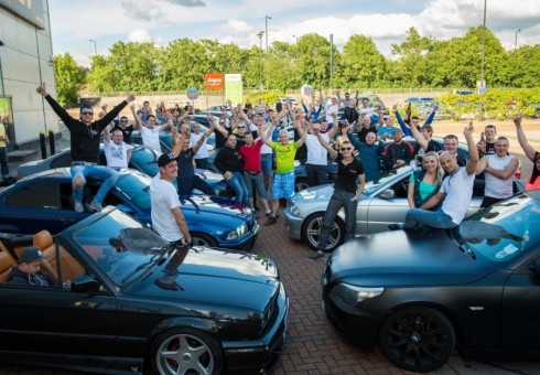 BMW mėgstantys lietuviai susirinko Londone [foto, video]