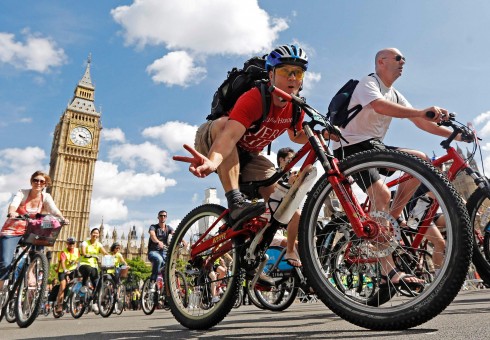 Savaitgalį Londone – velomaratonas „Prudential RideLondon“