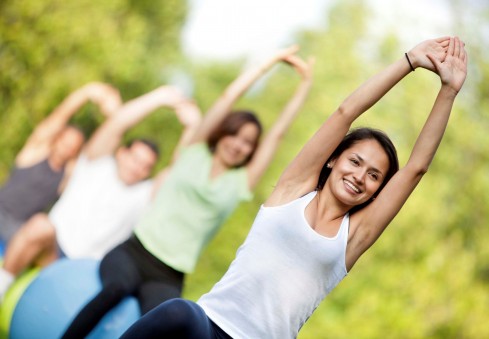 Šeštadienį Londono centre – nemokamas pilateso užsiėmimas