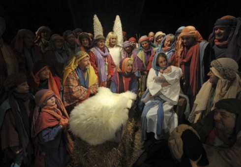 Londono „All Souls Church“ bažnyčioje – Kristaus gimimo spektaklis