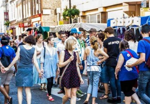 Londono centre – nekasdienis turgus