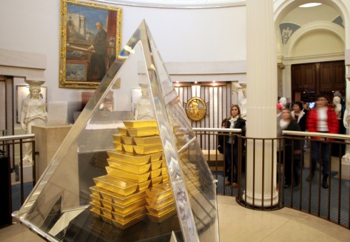 Anglijos banko muziejuje – viskas apie pinigus ir auksą