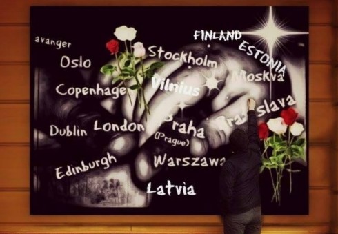 Prie Norvegijos ambasados Londone – akcija atimtiems vaikams paminėti