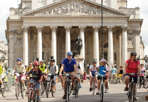 Aplink Londoną su dviračiu!