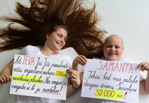 Padėkime onkologinėmis ligomis sergantiems vaikams!