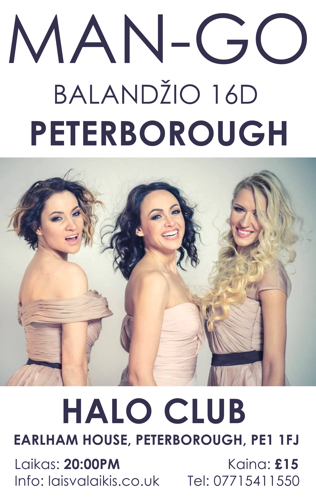 Peterborough lietuviams – „Mango“ koncertas