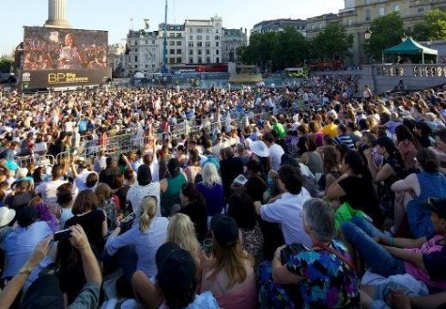 Angliškoji opera ir baletas – tiesiog Trafalgaro aikštėje