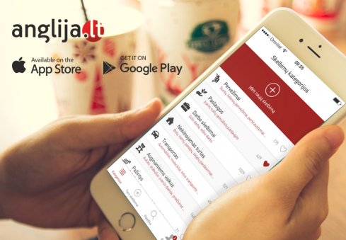 Naujausi skelbimai Anglijos lietuviams – tavo telefone!