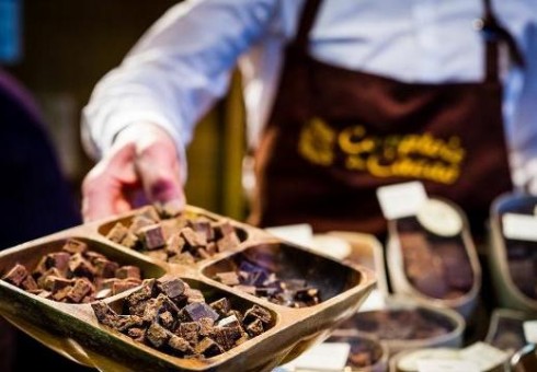 Londone – šokolado šou