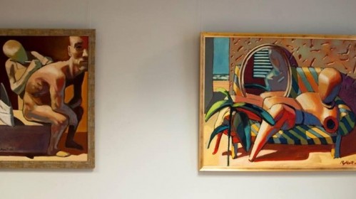 Lietuvių dailininkų tapybos darbų parodos uždarymas Ambasadoje