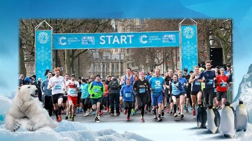 Dalyvaukite žiemos maratone ir paremkite vėžio tyrimus JK