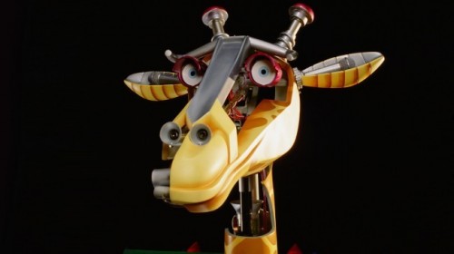 Apsilankykite robotų zoologijos sode