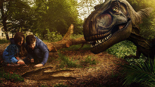 Zoorassic Park ZSL Londono zoologijos sode