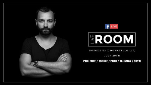 Donatello x Live Room - Londone