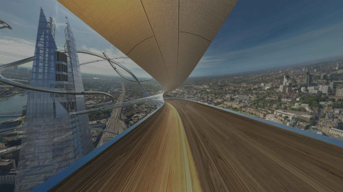 Patirk svaiginantį aukštį su virtualia realybe Londone 