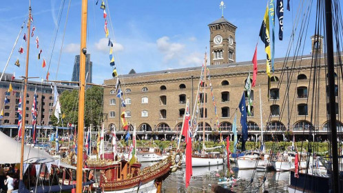 Laivų festivalis Londone 