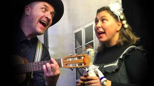 Spektaklis vaikams „Žalia gyva“ Londone