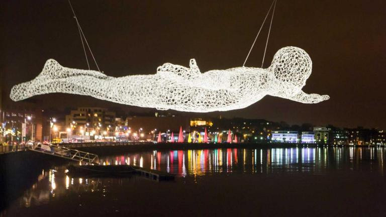 Didžiausias šviesų festivalis Londone "Lumiere London"