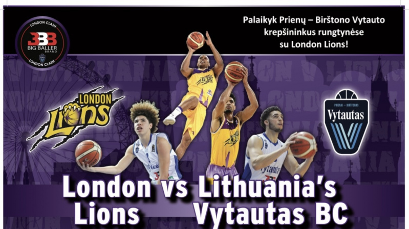 Lietuviškas krepšinis grįžta į Londoną!