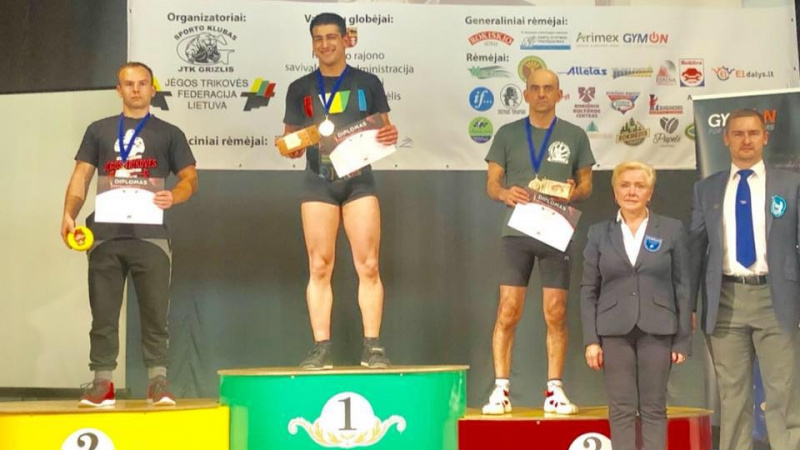 JK gyvenantis armėnų kilmės lietuvis pagerino Lietuvos rekordą