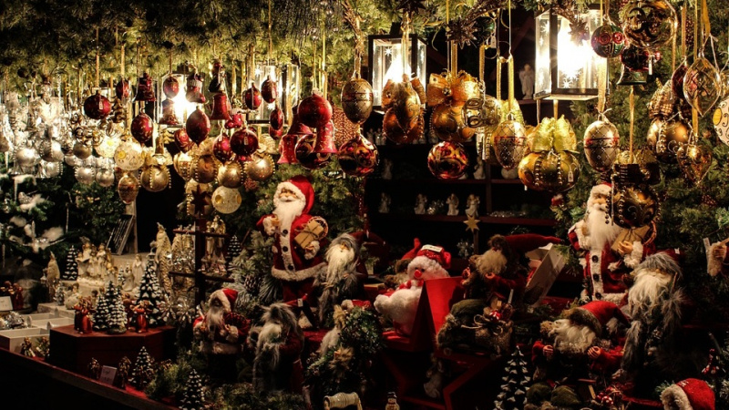 Kalėdinė mugė Leicester skvere