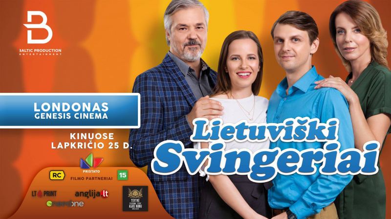 Filmo „Lietuviški svingeriai“ premjera Londone ir Peterborough'e