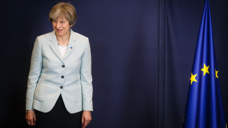 Th. May apie progresą po pokalbių Briuselyje: toliau ieškosime sprendimo