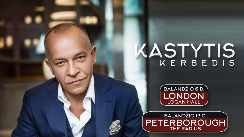 Kastytis Kerbedis sugrįžta pas gerbėjus Anglijoje