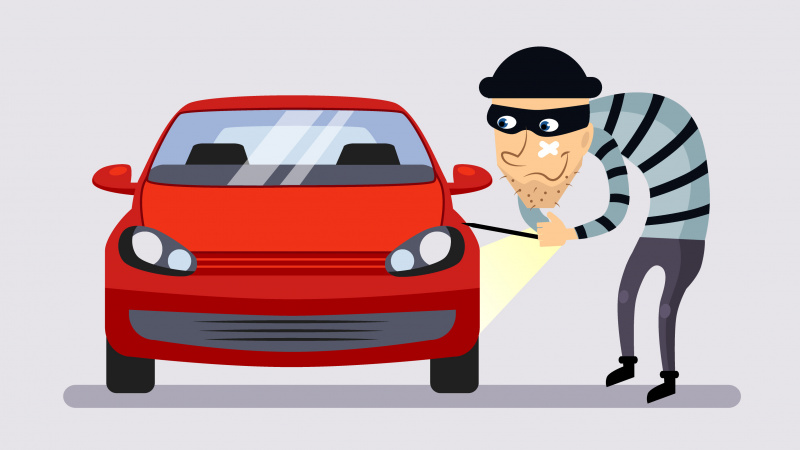 Draudimo išmokų dėl automobilio vagystės mastas JK – didžiausias per 7 metus