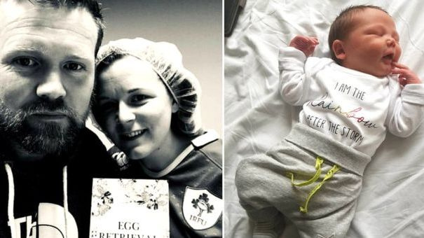 Britų pora susilaukė sūnaus po konkurse laimėto ... dirbtinio apvaisinimo