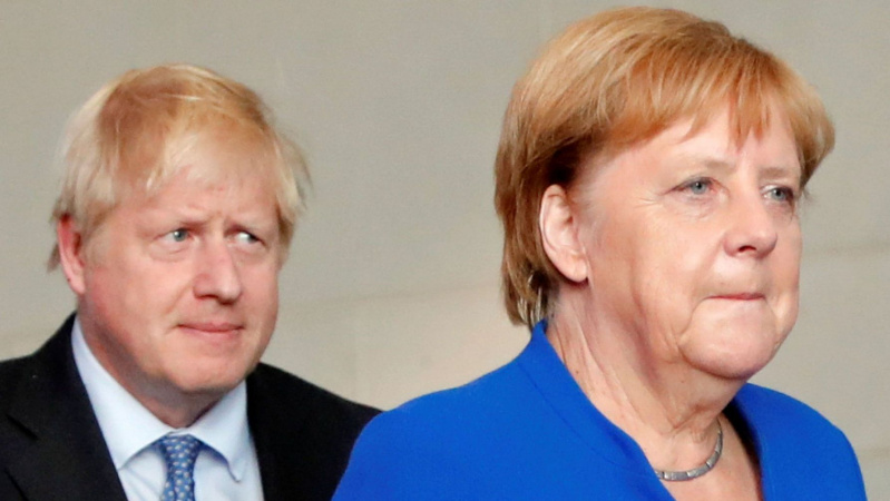 JK valdžia: „Brexit“ susitarimas po B. Johnsono ir A. Merkel pokalbio „iš esmės neįmanomas“