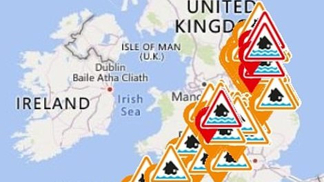 Savaitgalio orai JK – daugiau potvynių ir elektros tiekimo sutrikimai