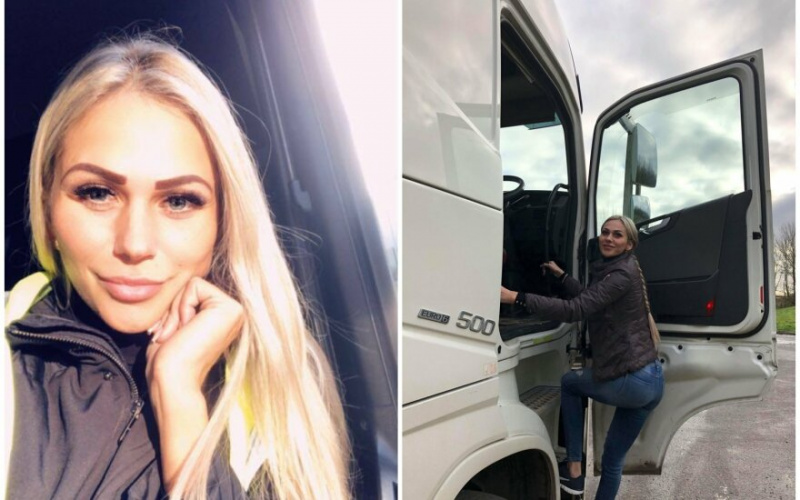 Anglijoje vilkiką vairuojanti gražuolė lietuvė įrašė dainą su Stano