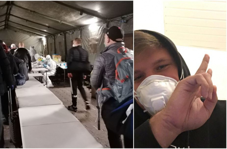 Iš Londono į Lietuvą grįžę lietuviai nesulaukia koronaviruso testo atsakymų