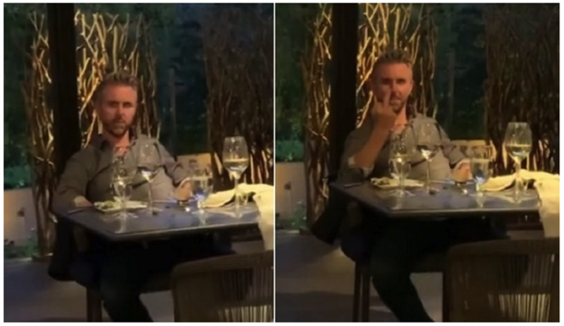 Technologijų kompanijos vadovas britas rasistiškai užsipuolė restorano lankytojus (video)