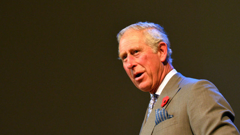 Su princu Charlesu susitikęs prekybos centro darbuotojas nualpo (video)