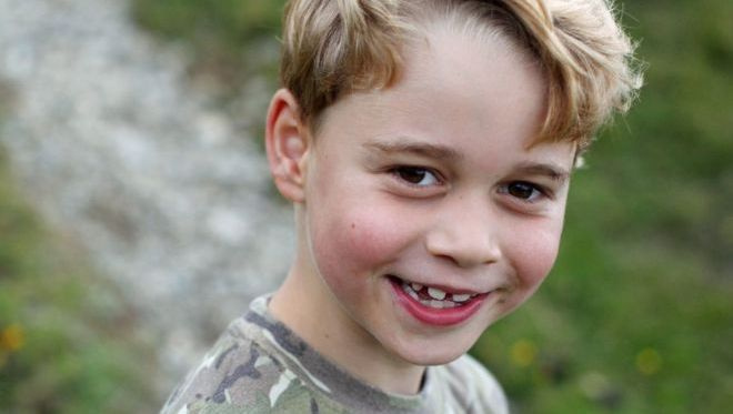 JK princas George'as švenčia septintąjį gimtadienį