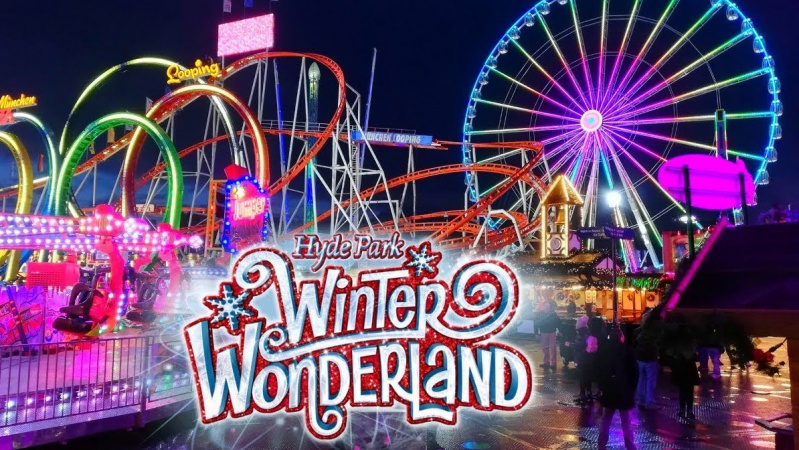 Dėl koronaviruso atšaukta kasmetinė Londono „Winter Wonderland“ kalėdinė mugė