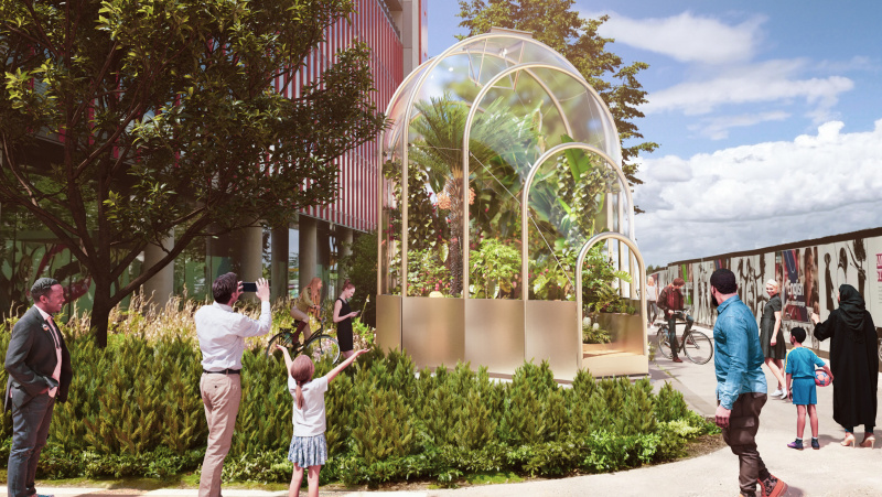 Londono dizaino festivalis: Rytų Londonas kviečia į ... tropikus