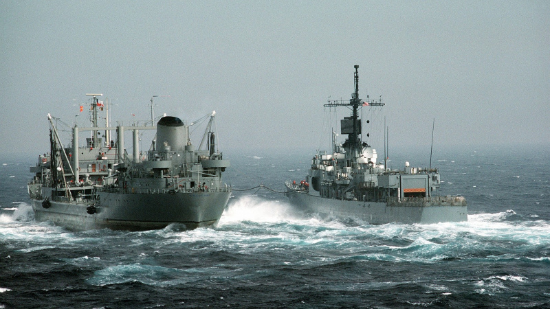 Anglijos kariai Lamanšo sąsiauryje perėmė tanklaivį: sulaikyti septyni asmenys