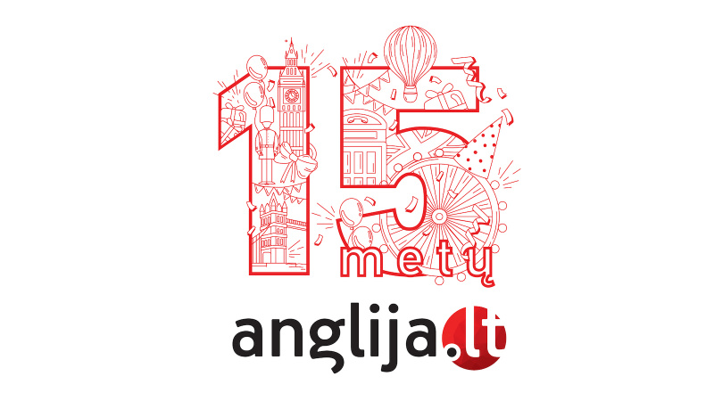 Portalui Anglija.lt - 15 metų!