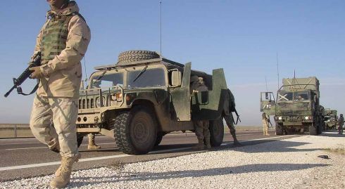 Irake suimtas JAV karys, kaltinamas dviejų tarnybos draugų nužudymu