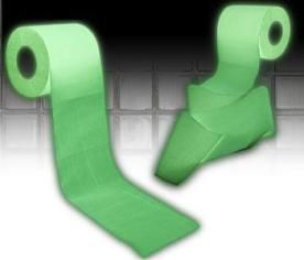 Šviečiantis tualetinis popierius