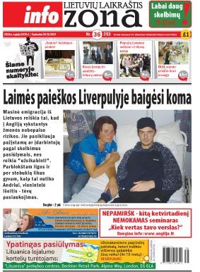 Laimės paieškos Liverpulyje baigėsi koma