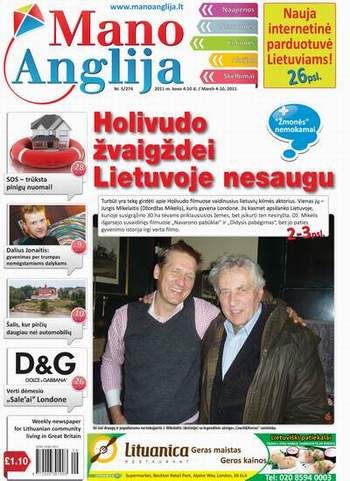 Holivudo žvaigždei Lietuvoje nesaugu