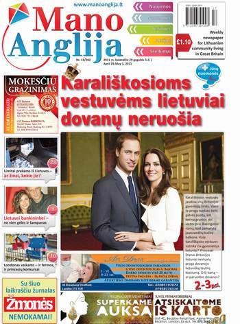 Karališkosioms vestuvėms lietuviai dovanų neruošia