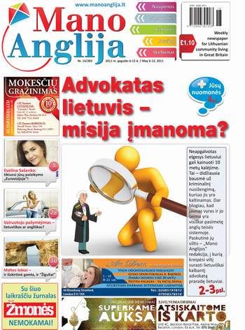 Advokatas lietuvis – misija įmanoma?